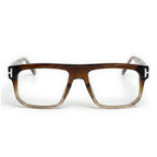 Rook Brown Rectangle Eyeglasses