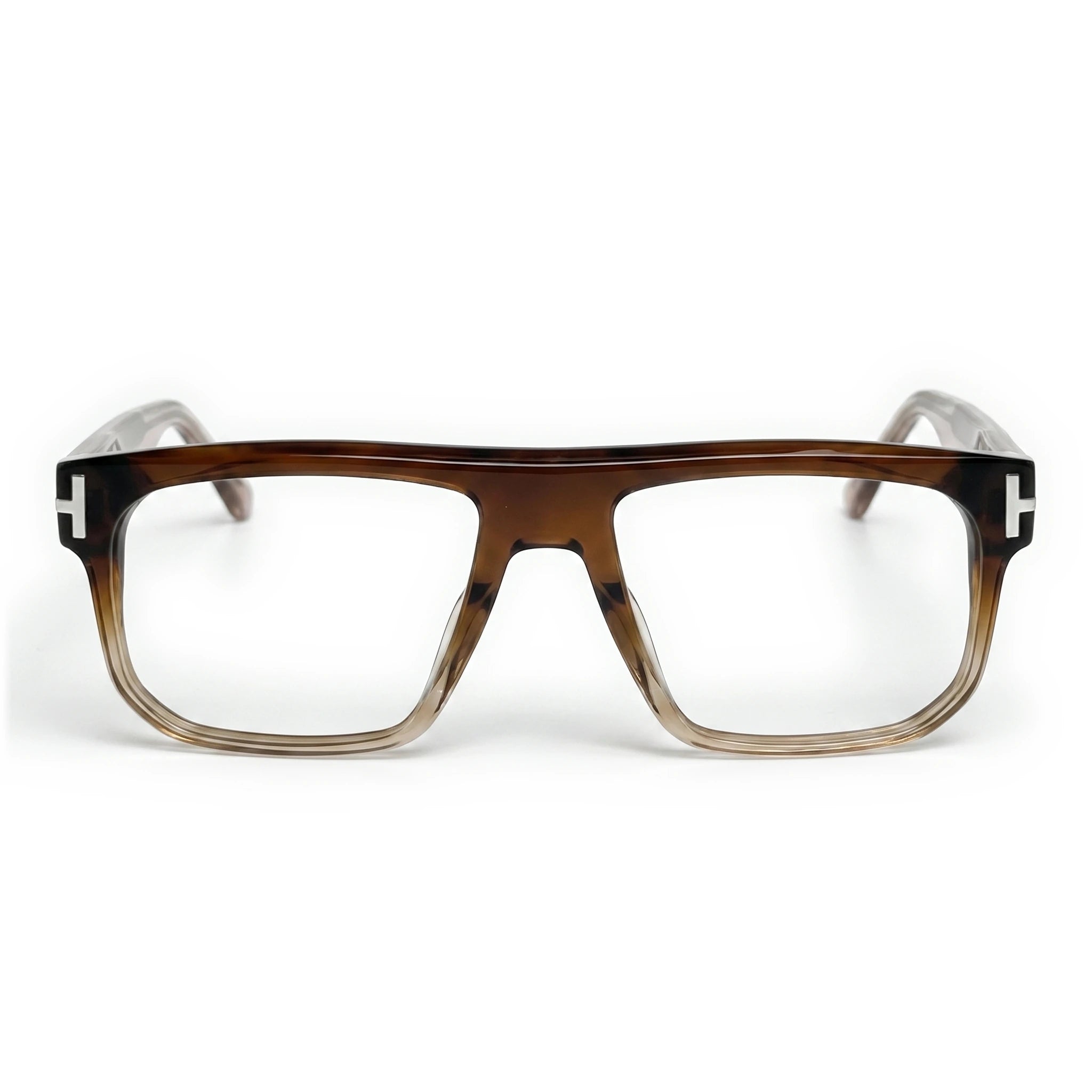 Rook Brown Rectangle Eyeglasses