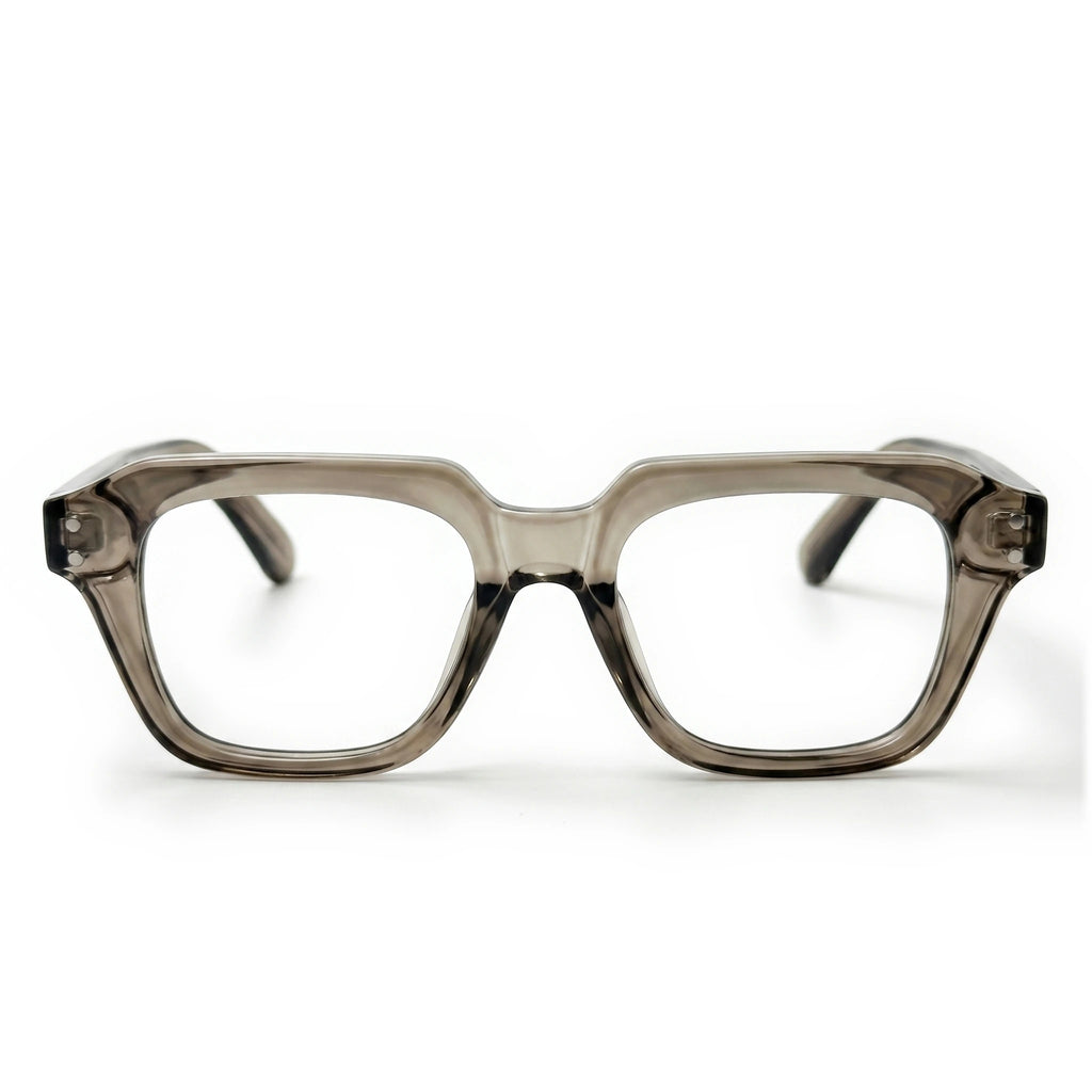 Loam Gray Square Eyeglasses