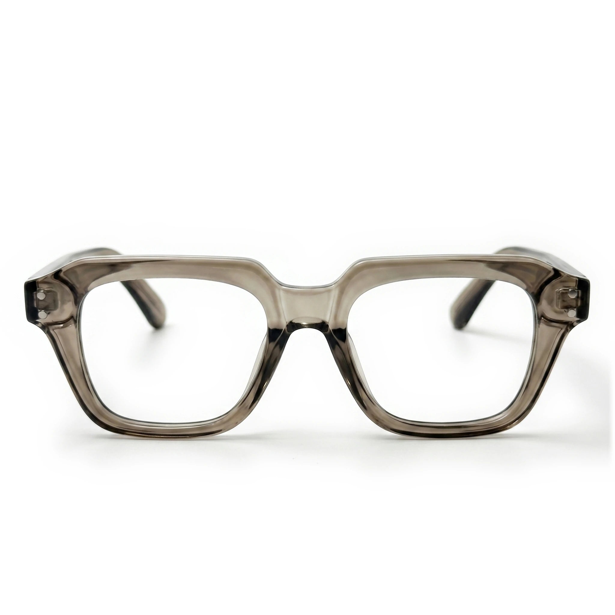 Loam Gray Square Eyeglasses