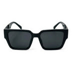 Stark Black Square Sunglasses