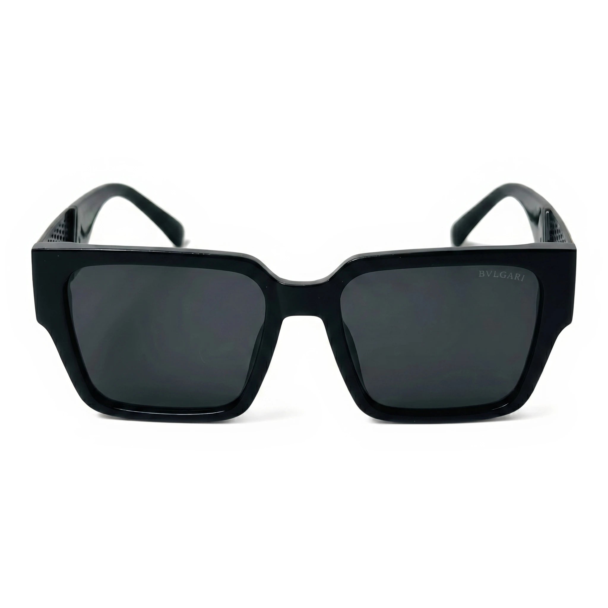 Stark Black Square Sunglasses