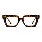 Tauris Tortoise Rectangle Eyeglasses front view