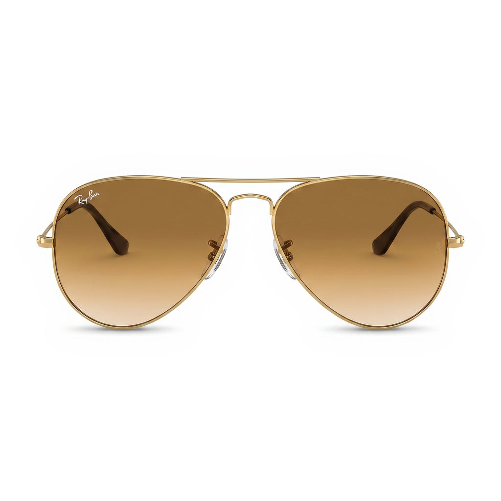 Ace Gold Aviator Sunglasses