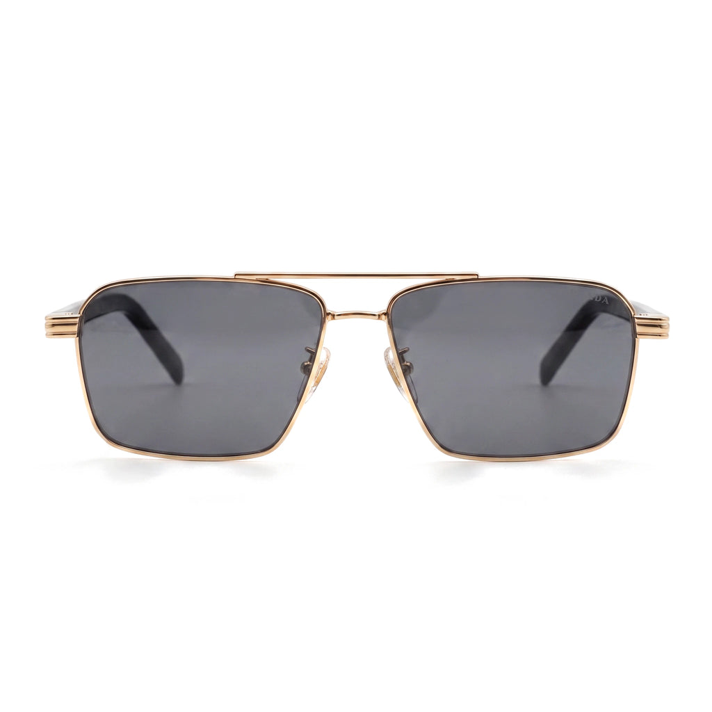 Torin Gold Aviator Sunglasses front view