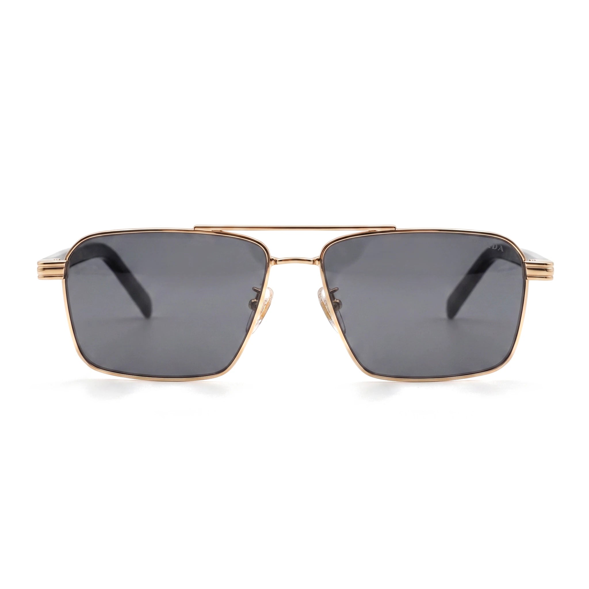 Torin Gold Aviator Sunglasses front view