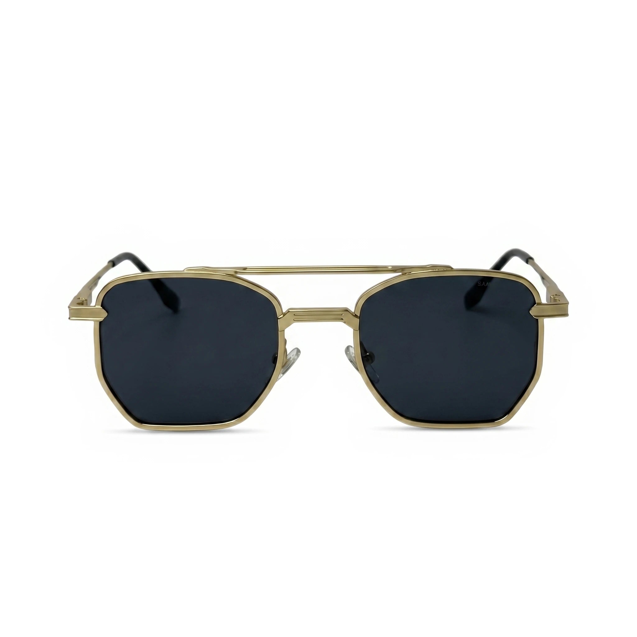 Axis Gold Square Sunglasses