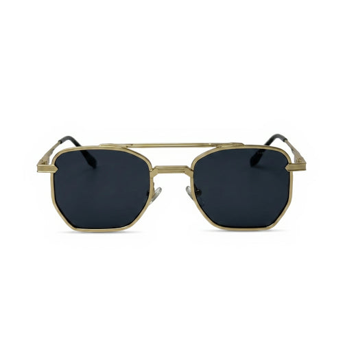 Axis Gold Square Sunglasses