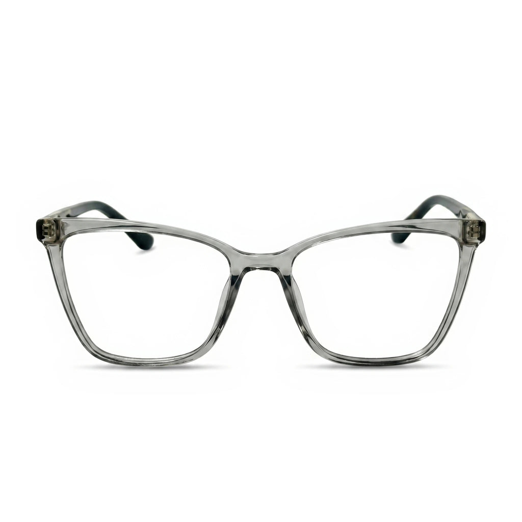 Brace Gray Square Eyeglasses