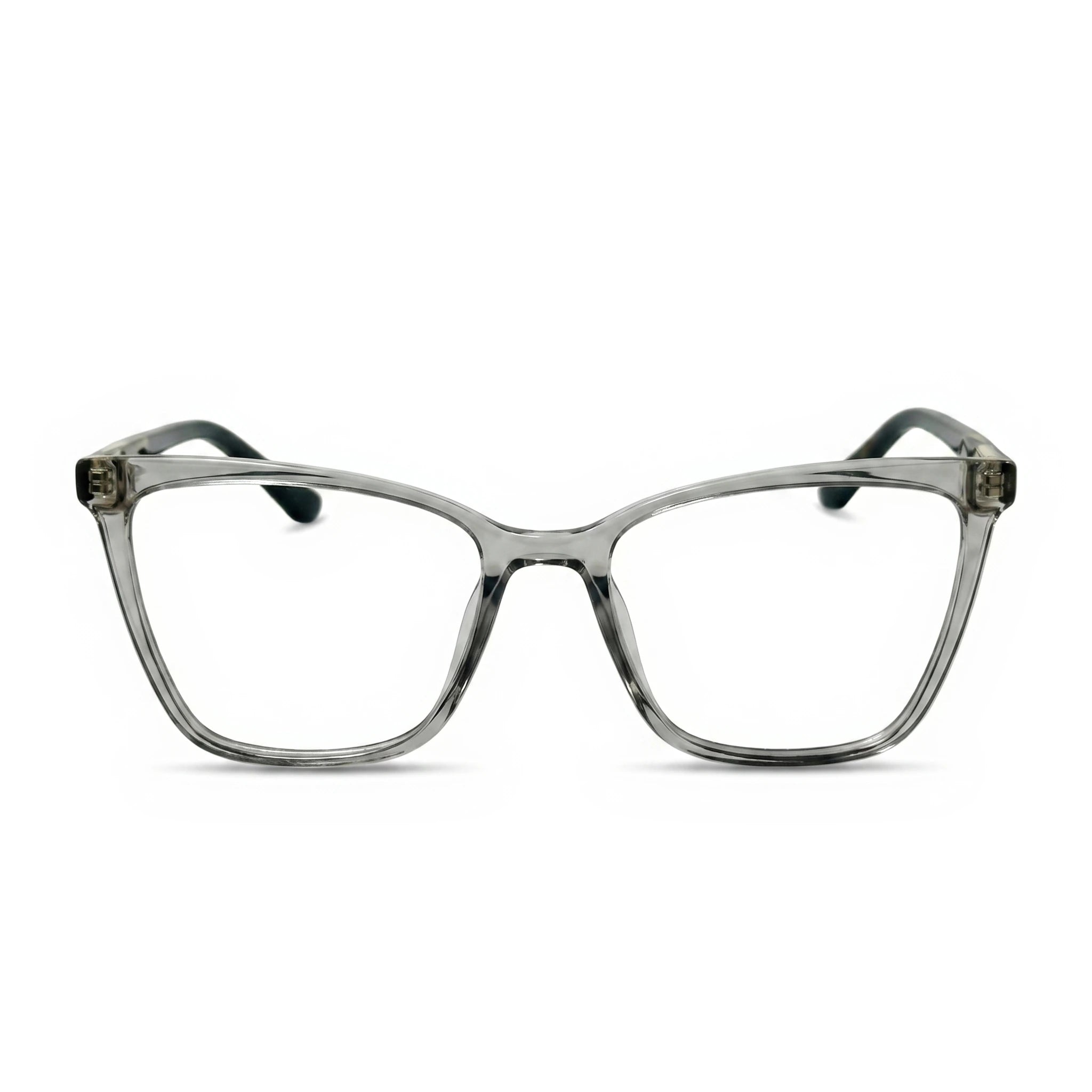 Brace Gray Square Eyeglasses