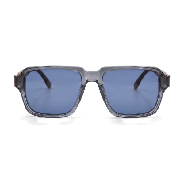 Harbor Blue Square Sunglasses
