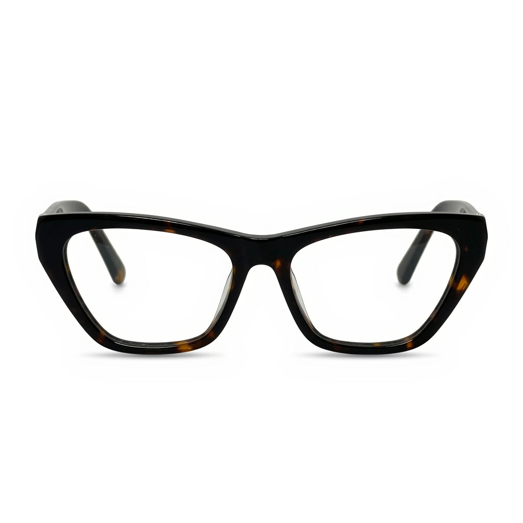 Cleo Tortoise Cat Eye Eyeglasses