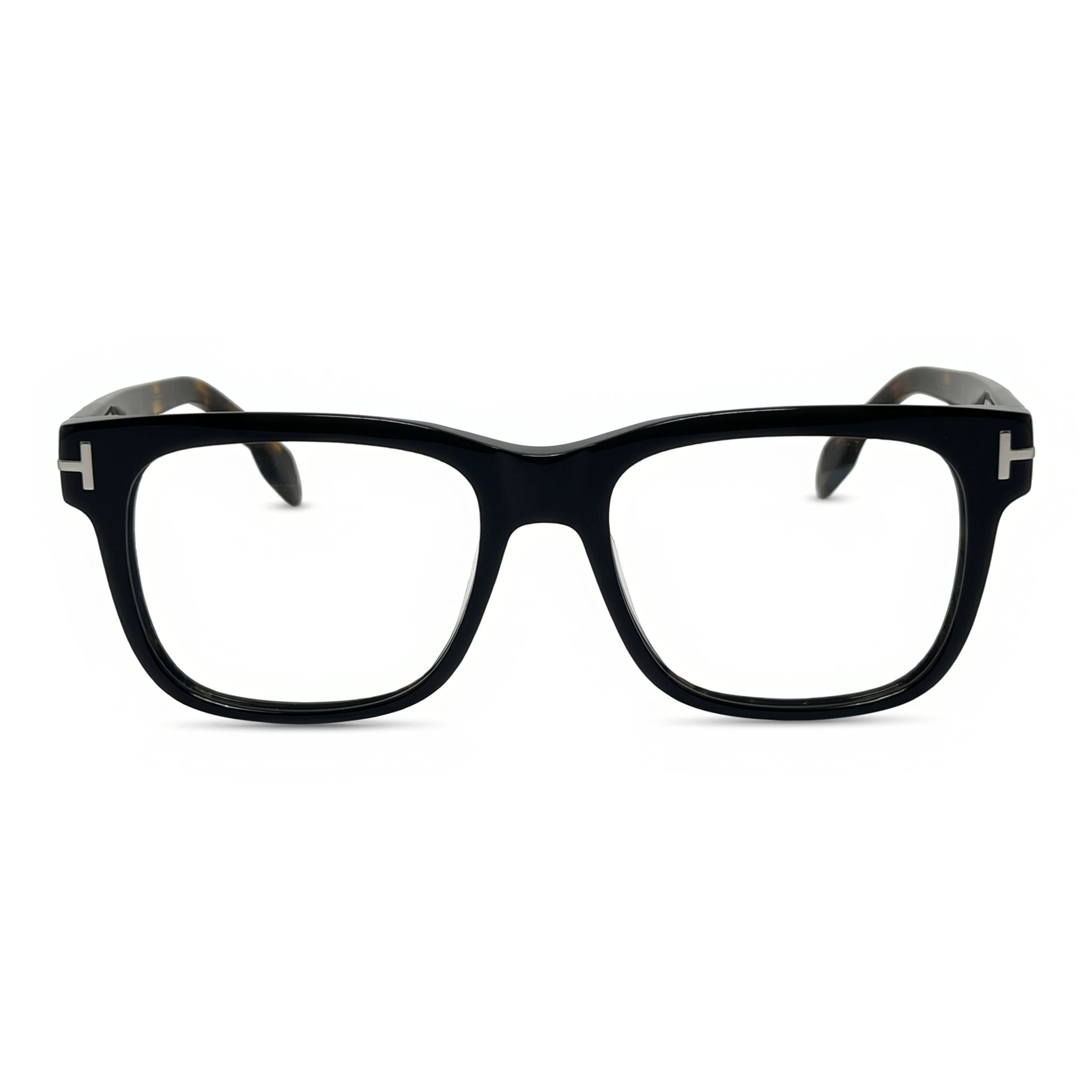 Fenn Black Square Eyeglasses