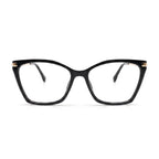 Cove Black Cat Eye Eyeglasses front view