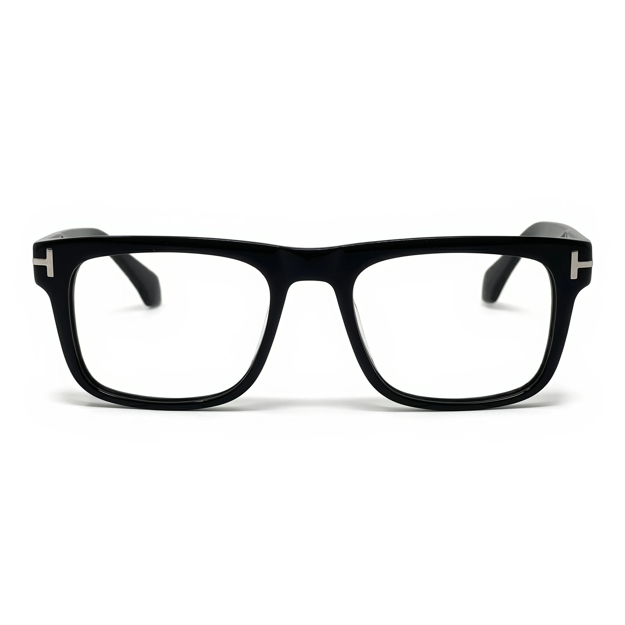 Grif Black Rectangle Eyeglasses