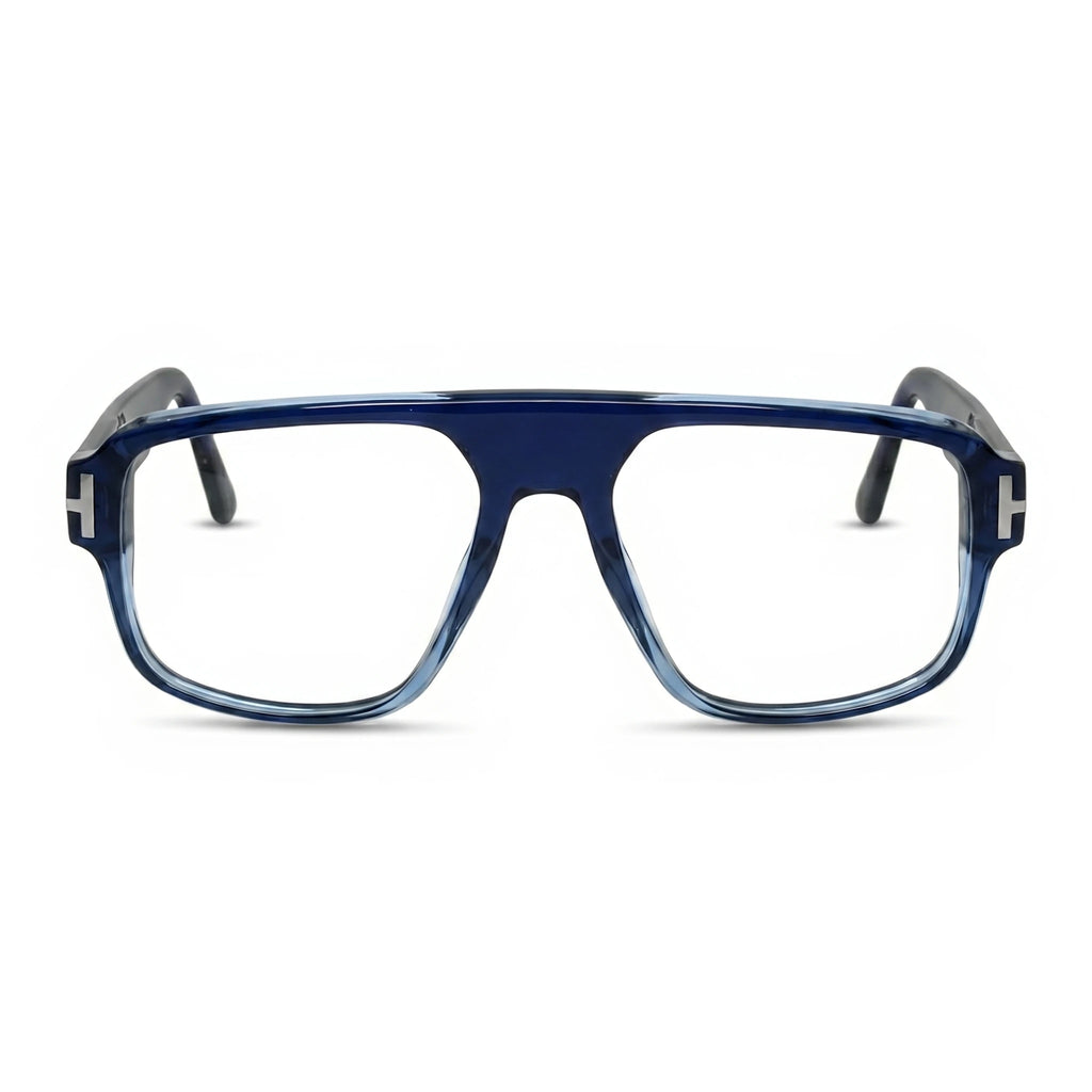 Tane Blue Square Eyeglasses