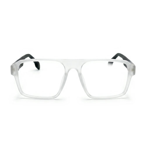 Blok Transparent Rectangle Eyeglasses