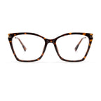 Cove Brown Cat Eye Eyeglasses front view