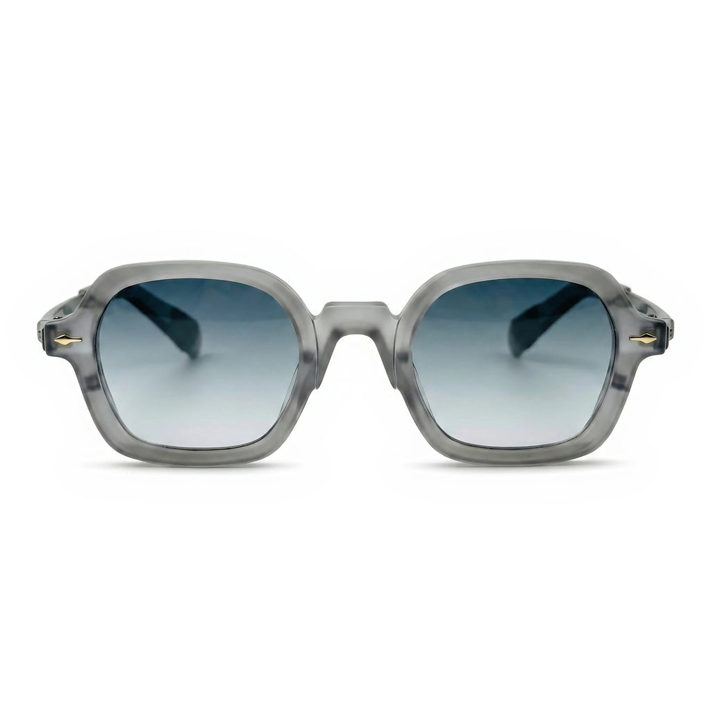 Orbit Gray Round Sunglasses