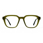 Orvian Olive Rectangle Eyeglasses front view