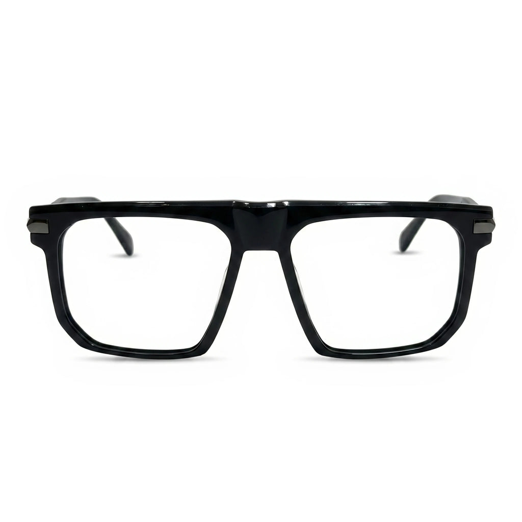 Kade Black Rectangle Eyeglasses