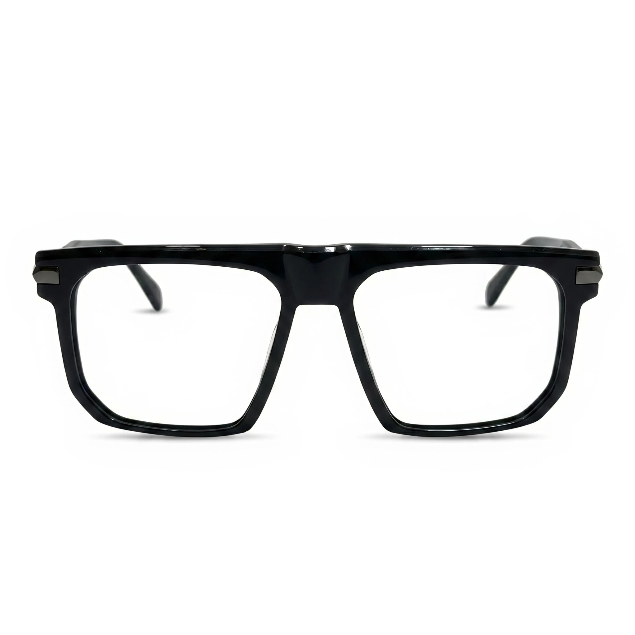Kade Black Rectangle Eyeglasses