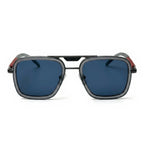 Beacon Black Square Sunglasses