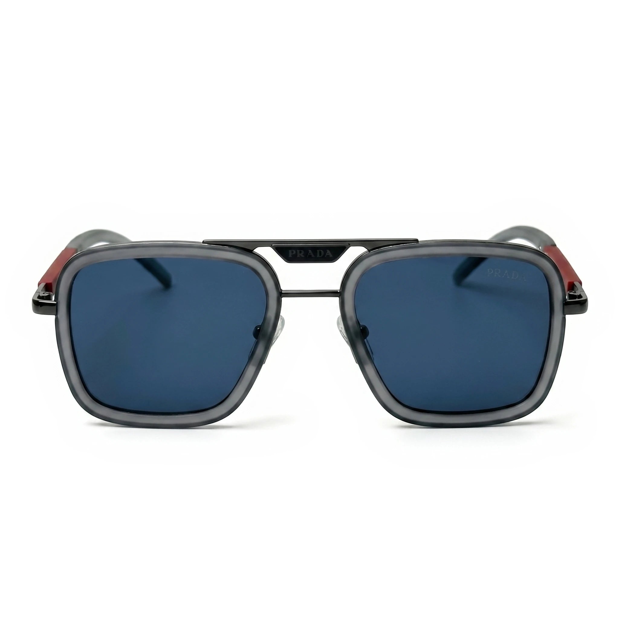 Beacon Black Square Sunglasses