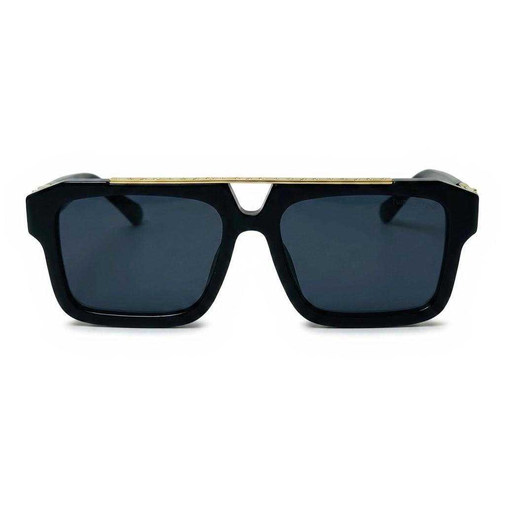 Atlas Black Square Sunglasses
