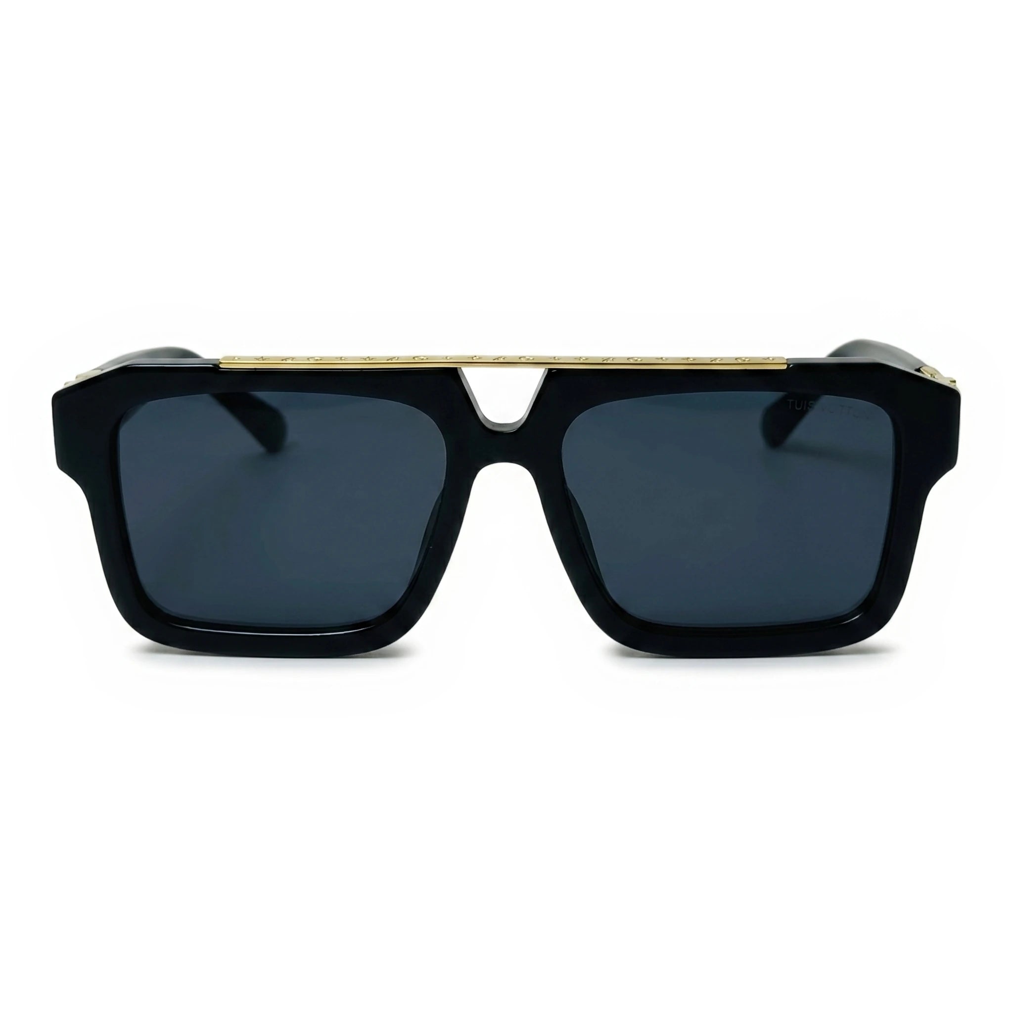 Atlas Black Square Sunglasses