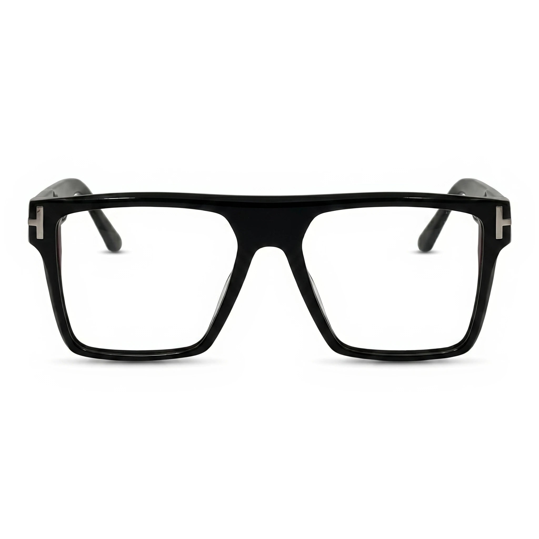 Vault Black Square Eyeglasses