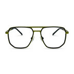 Cord Green Aviator Eyeglasses