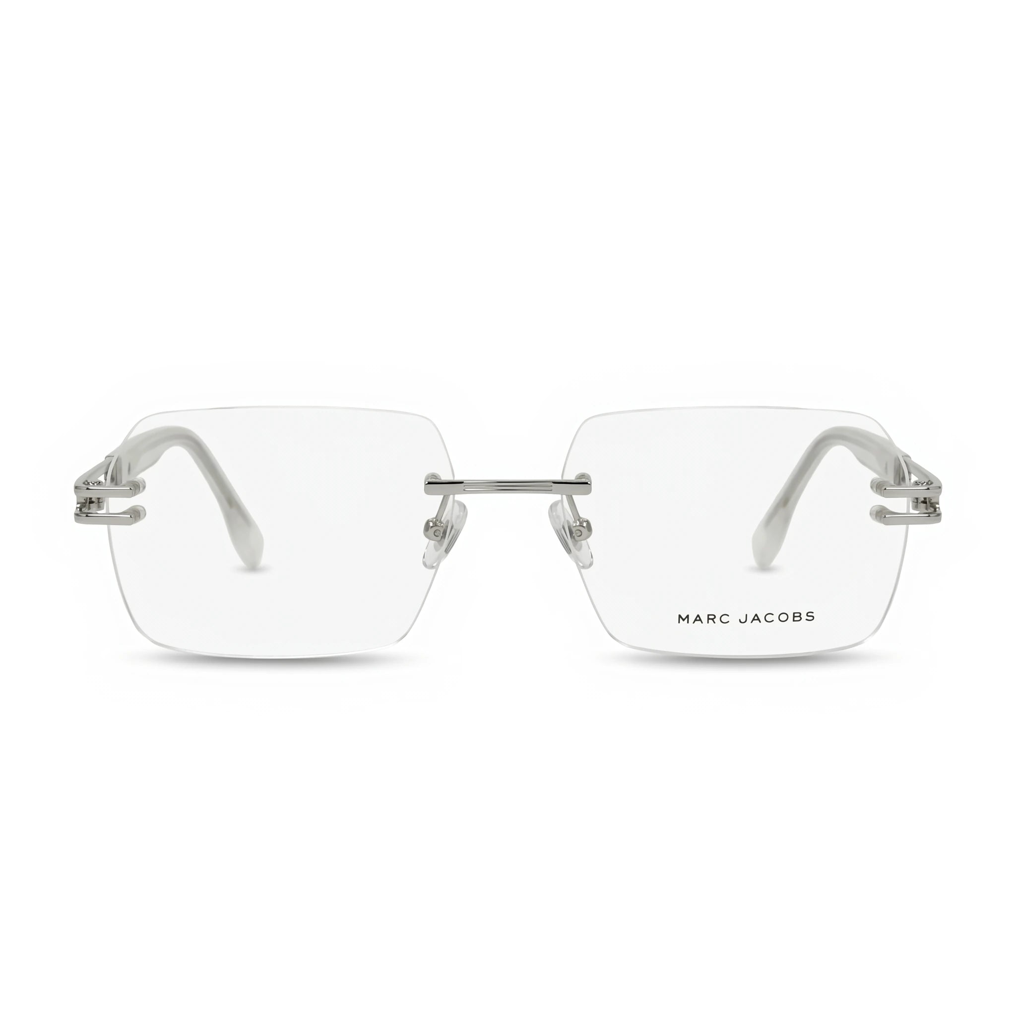 Wisp Silver Rectangle Eyeglasses