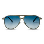 Dash Silver Aviator Sunglasses