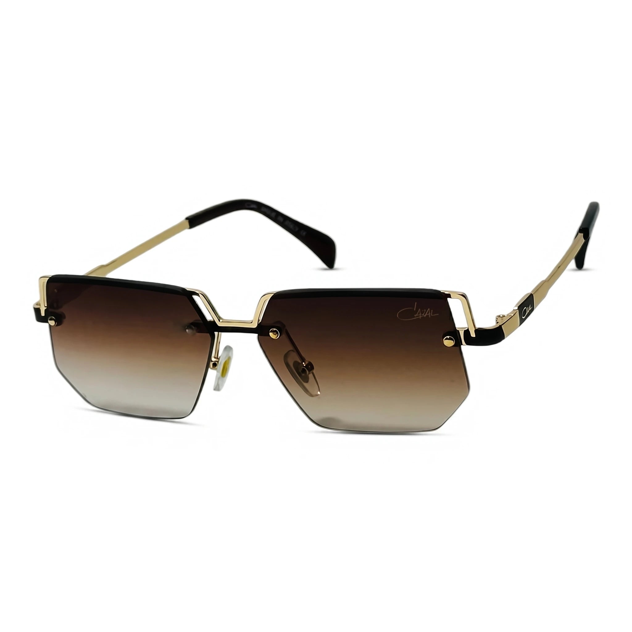 Quinn Gold Square Sunglasses