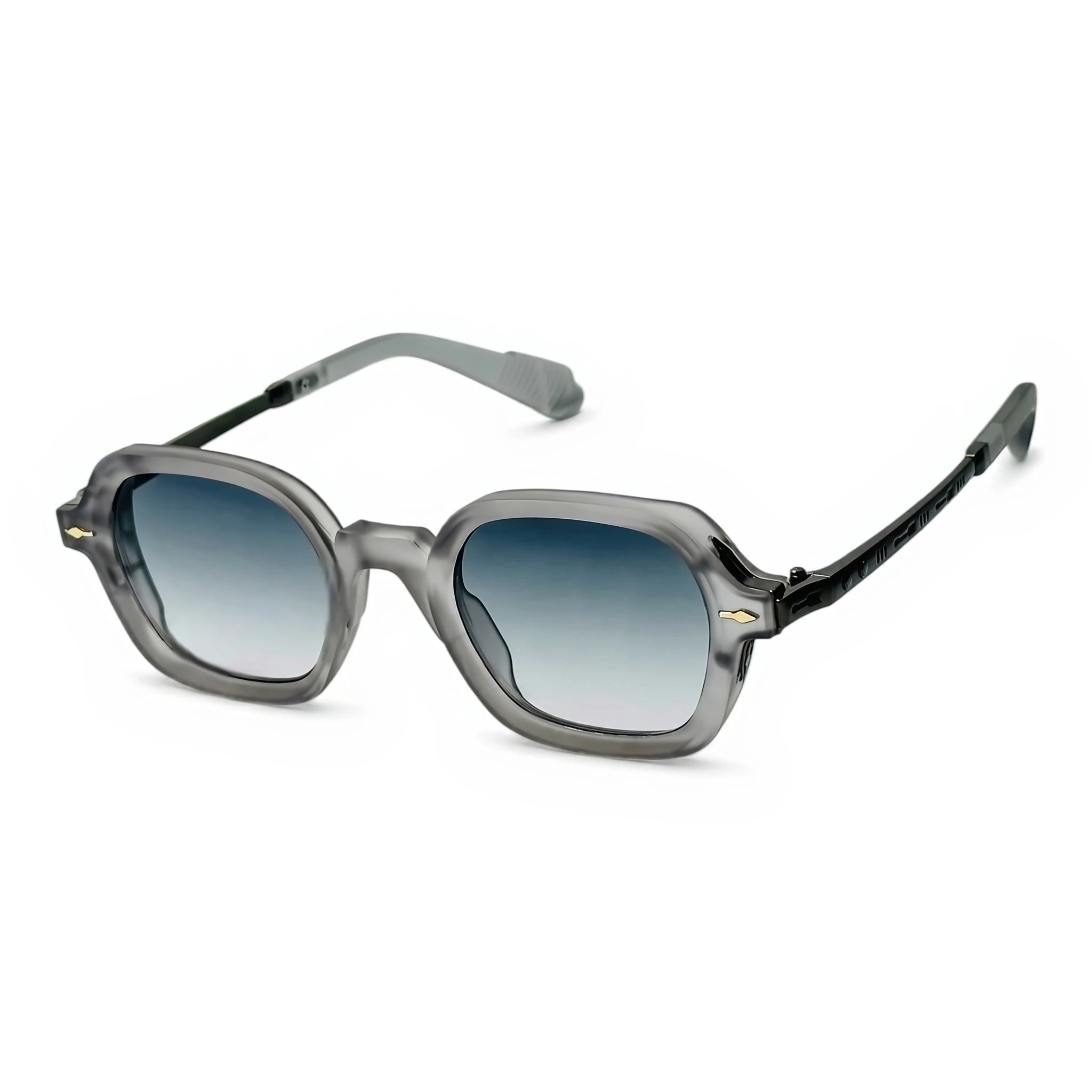 Orbit Gray Round Sunglasses