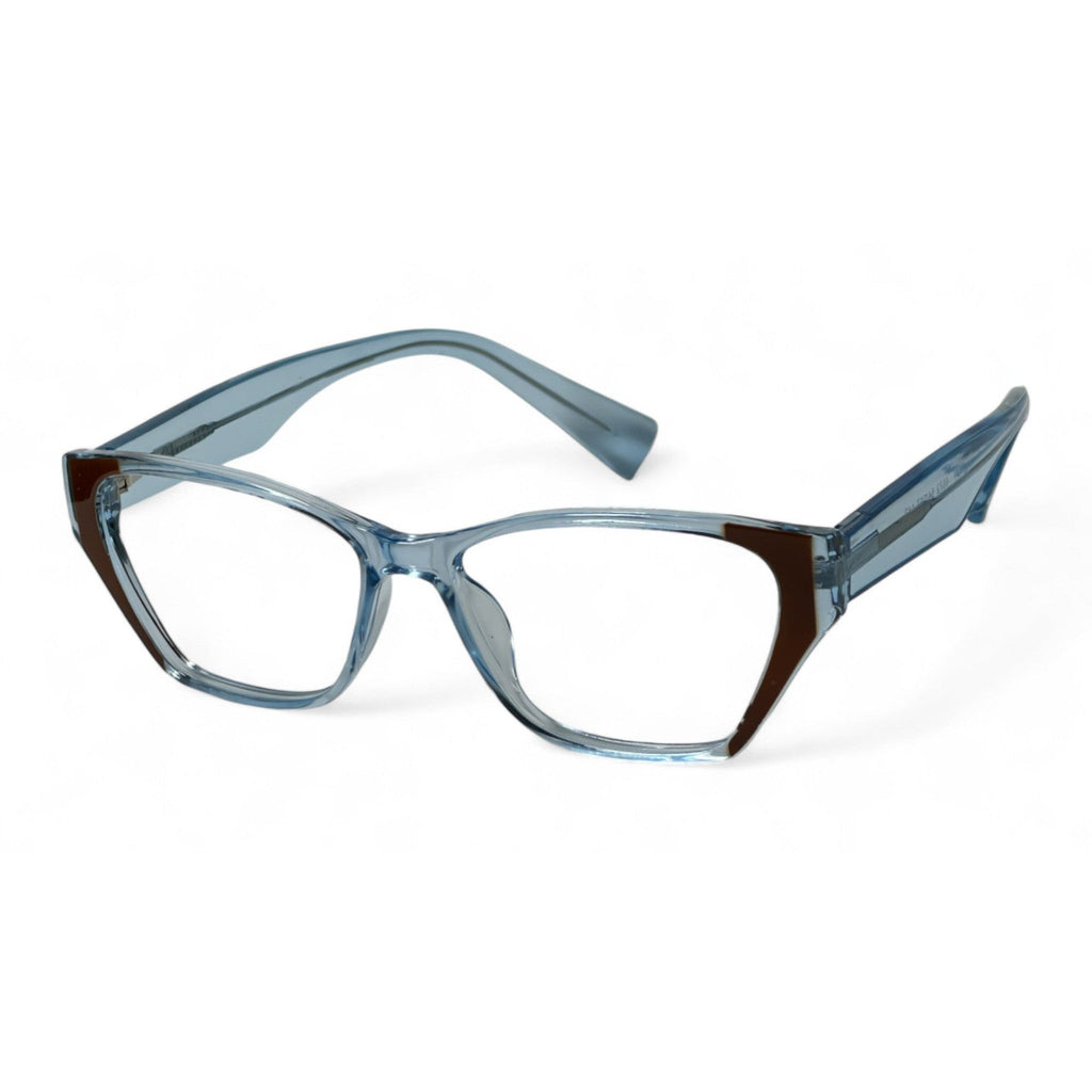 Belora Sky blue Cat Eye Eyeglasses