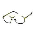 Cord Green Aviator Eyeglasses