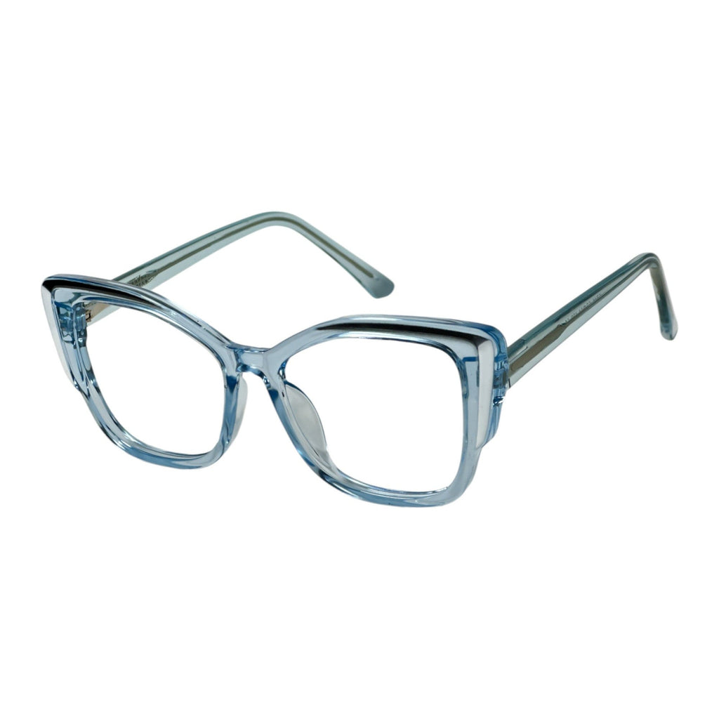 Aurevia Sky blue Cat Eye Eyeglasses