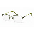Selrin Olive Rectangle Eyeglasses