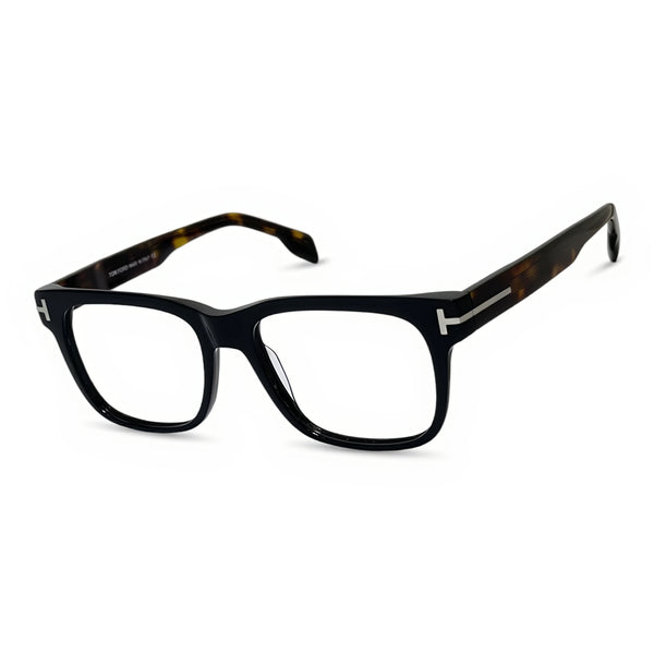 Fenn Black Square Eyeglasses