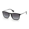 Vex Black Square Sunglasses