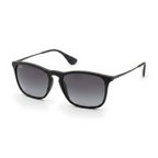 Vex Black Square Sunglasses