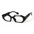 Dramel Black Rectangle Eyeglasses