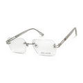 Wisp Silver Rectangle Eyeglasses