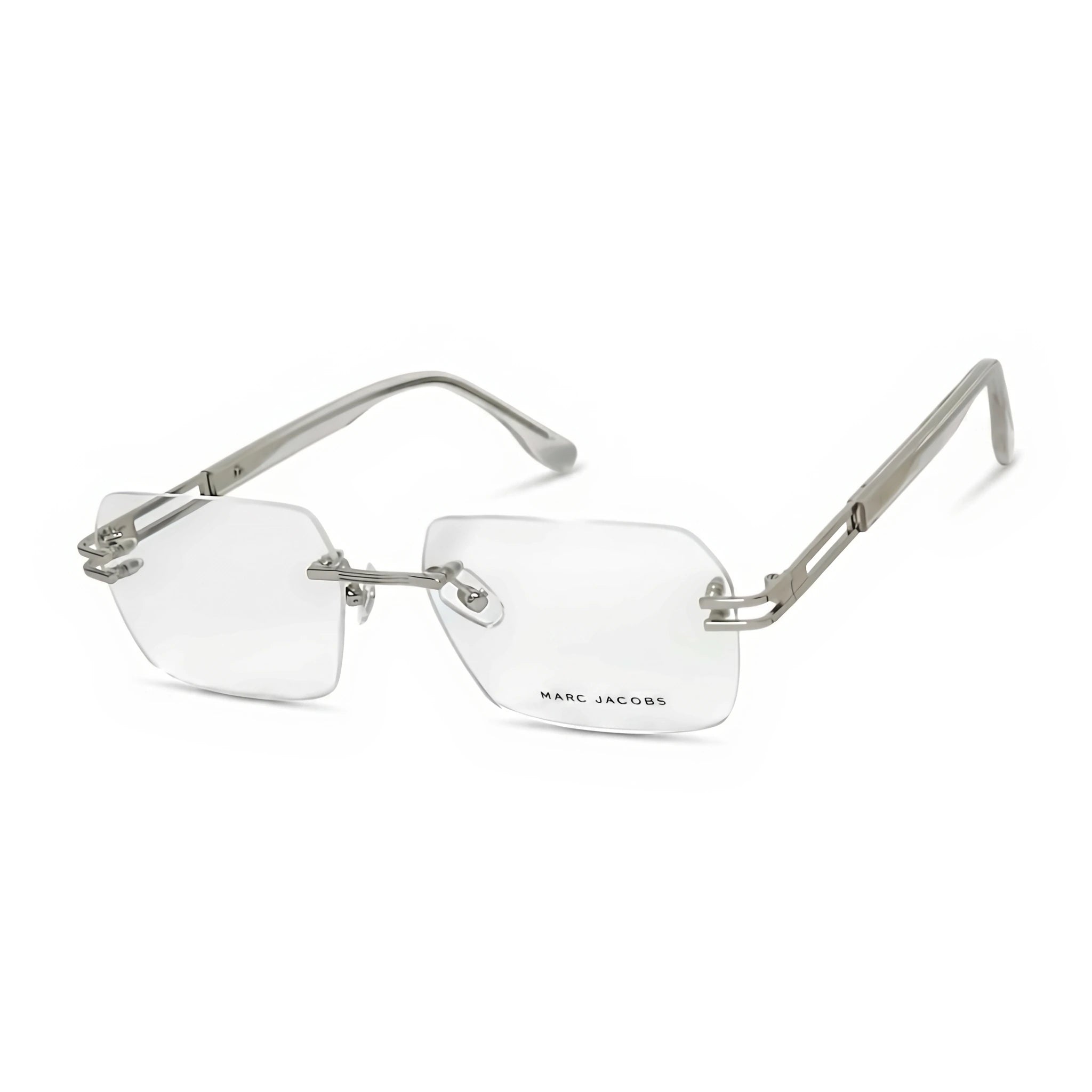 Wisp Silver Rectangle Eyeglasses