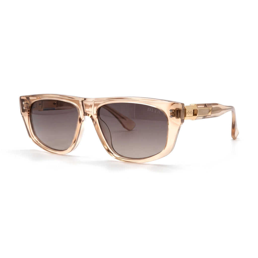 Willow Peach Rectangle Sunglasses