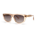 Willow Peach Rectangle Sunglasses
