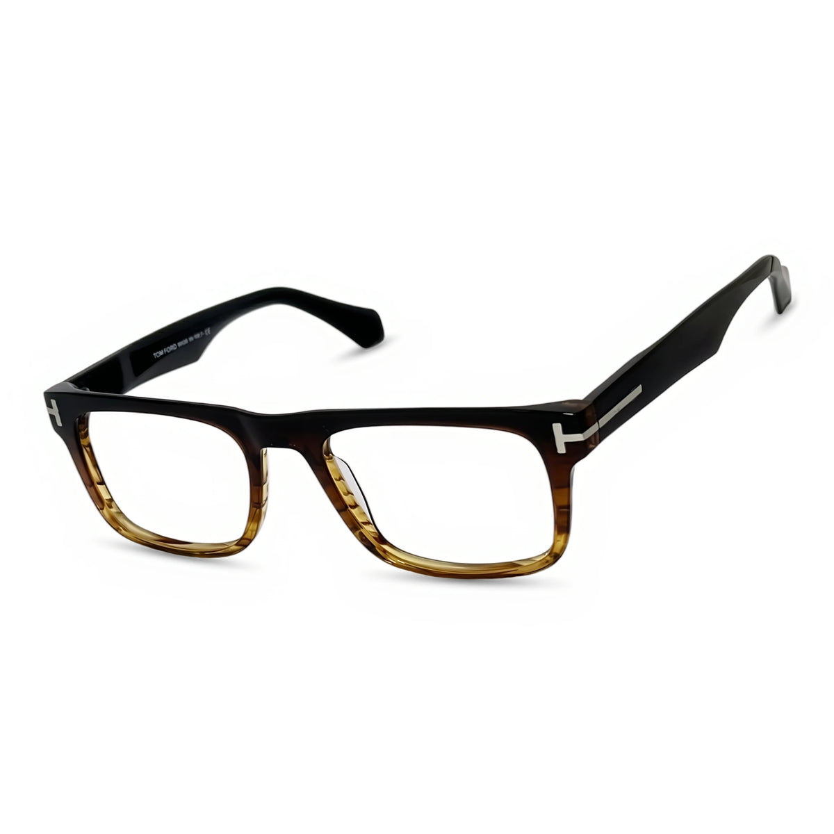 Grif Tortoise Rectangle Eyeglasses