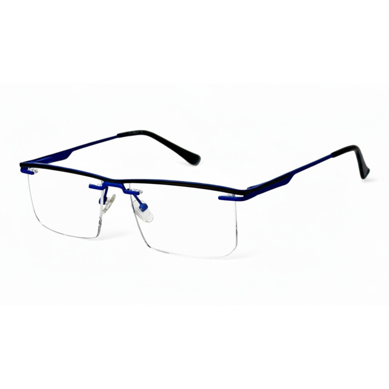 Auren Navy Rectangle Eyeglasses